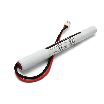 Acil Işık Çubuğu Tipi Ni-Cd Pil AA600mAh 3.6V Kablo Kurşun Bağlantısı