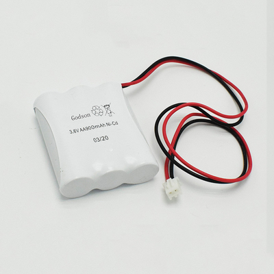 Acil durum aydınlatması yan yana Tipi Ni-Cd Pil AA900mAh 3.6V