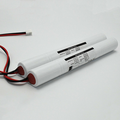 OEM acil durum aydınlatma bataryası Stick Tipi Ni-Cd Bataryası C2500mAh 4.8V