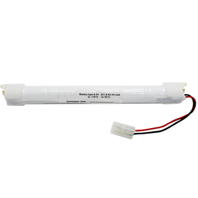 Acil Işık Bataryası Ni-Cd Bataryası SC1800mAh 6.0V 10.8Wh OEM Stick Tipi Yan Duvar Montaj Modülü