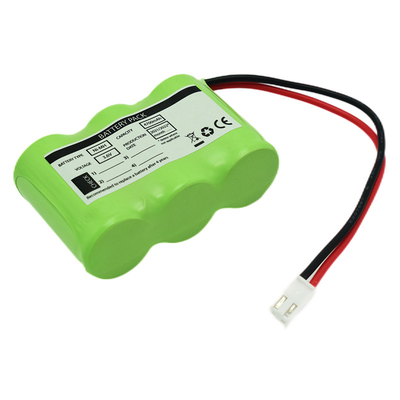 3S1P Side By Side Tip 3.6V Ni-Mh C4700mAh Yüksek Sıcaklıklı Şarj Edilebilir Pil OEM PVC