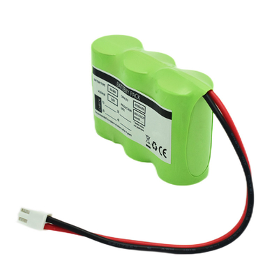 3S1P Side By Side Tip 3.6V Ni-Mh C4700mAh Yüksek Sıcaklıklı Şarj Edilebilir Pil OEM PVC