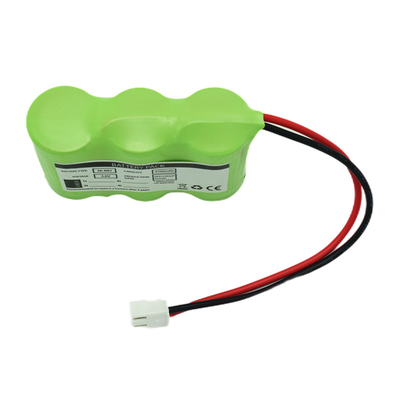 3S1P Side By Side Tip 3.6V Ni-Mh C4700mAh Yüksek Sıcaklıklı Şarj Edilebilir Pil OEM PVC