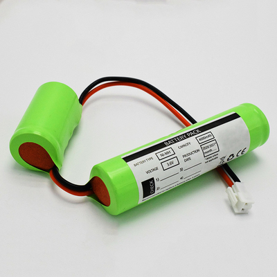 0.1C Şarj Edilebilir 3.6 V Ni Mh Pil Paketi C4000mAh 500 Kez Döngü
