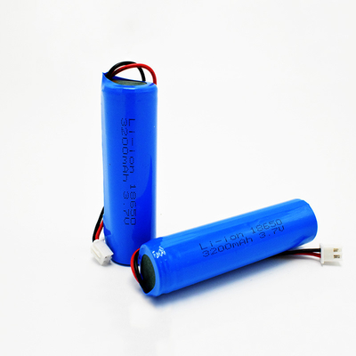 Şarj Edilebilir Acil Durum Işık Lityum Pil 3.7 V ICR18650 3200mAh