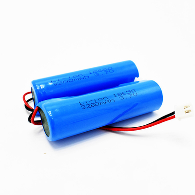 Şarj Edilebilir Acil Durum Işık Lityum Pil 3.7 V ICR18650 3200mAh