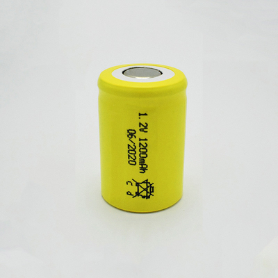 Acil Aydınlatma için 1200mAh Nikel Kadmiyum Pil Hücresi 1.2 V