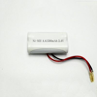 Yüksek Sıcaklık Nikel Metal Hidrür Acil Çıkış Işık Pilleri 2.4V AA1500mAh