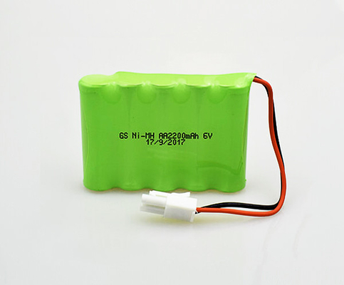 Şarj Edilebilir AA Acil Çıkış Işık Pilleri NiMH 2200mAh 6.0V