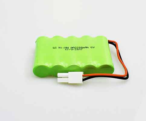 Şarj Edilebilir AA Acil Çıkış Işık Pilleri NiMH 2200mAh 6.0V