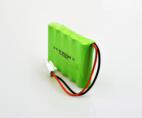 Şarj Edilebilir AA Acil Çıkış Işık Pilleri NiMH 2200mAh 6.0V