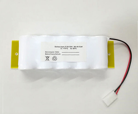 Yan Yana 6.0 V Pil Paketi D4000mAh Ni Cd Arka Panelli