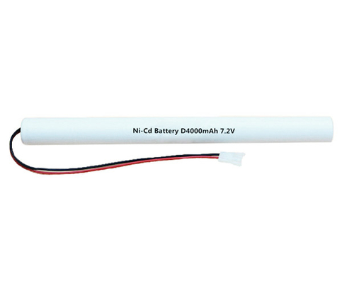 Şarj Edilebilir NiCd Acil Çıkış Işık Pilleri 7,2 V D4000mAh