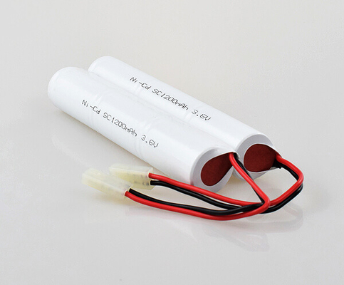 Acil Çıkış İşareti SC 1200mAh NiCd 3.6 V Pil Çubuğu Paketi