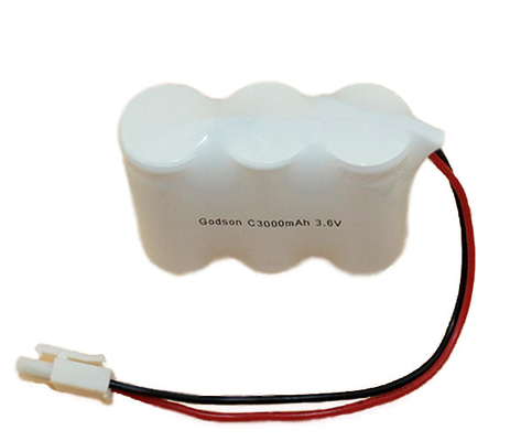 Şarj Edilebilir 3.6 NiCd Pil Paketi Nikel Kadmiyum Piller C3000mAh