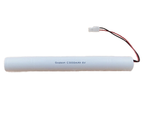 3000mah Şarj Edilebilir Pil 75g 6.0 Volt NiCd Pil Paketi