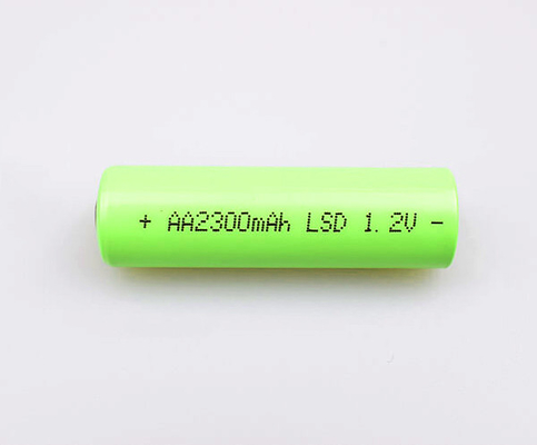 Acil Aydınlatma için Yüksek Sıcaklık 3.6 V Ni Mh Pil Hücresi AA 2300mAh 1.2V