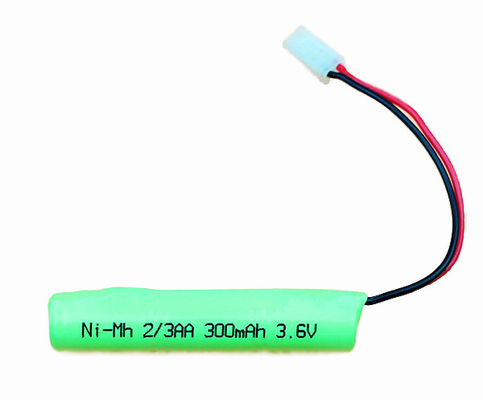 Şarj Edilebilir Ni Mh 3.6 V 300mah Pil Paketi 2 3AA 300mAh Çubuk Tipi