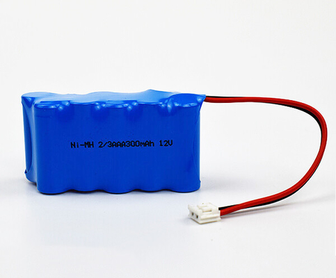 Yüksek sıcaklıklı acil çıkış sinyali Aküsü Ni-MH 2/3AAA 300mAh 12V