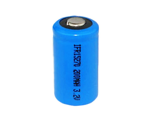 Mavi Şarj edilebilir 3.2V LiFePO4 Pil IFR15270 200mAh Hücreler