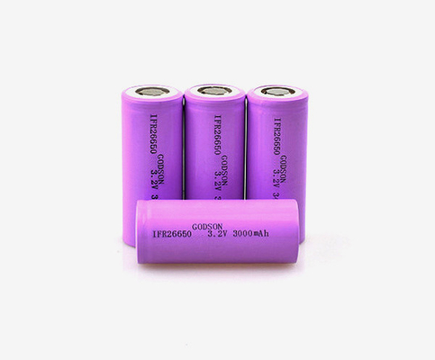 LiFePO4 Acil Işık Lityum Pil 3.2V 3000mAh IFR26650