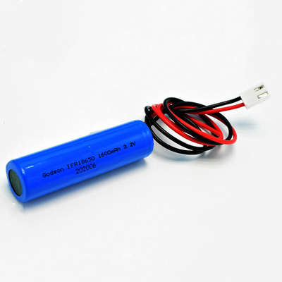 Silindirik Yangın Çıkış Işık Pilleri LiFePO4 IFR18650 1600mAh 3.2V