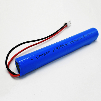 Şarj Edilebilir Çıkış İşareti Pil Değiştirme 6.4V 1600mAh LiFePO4