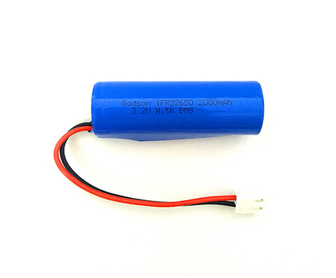 LiFePO4 Şarj Edilebilir Acil Çıkış İşareti Pili 3.2 V IFR22650 2000mAh Piller