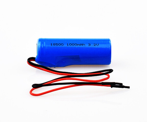 LiFePO4 Lityum Acil Çıkış İşareti Bataryası 18500 3.2V 1000mAh