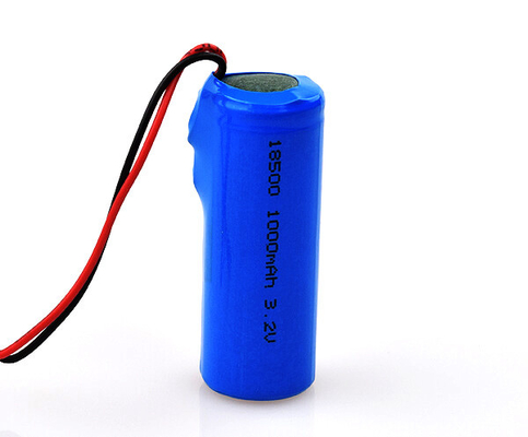 LiFePO4 Lityum Acil Çıkış İşareti Bataryası 18500 3.2V 1000mAh