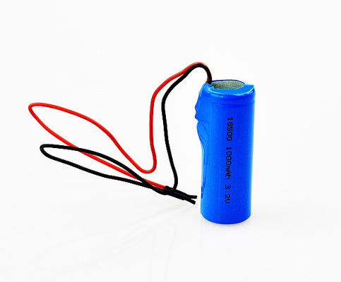 LiFePO4 Lityum Acil Çıkış İşareti Bataryası 18500 3.2V 1000mAh