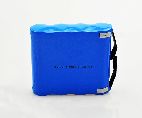 18650 LiFePO4 Çıkış Işık Pil Paketi Yan Yana Tip 3.2V 6000mAh Hücreler
