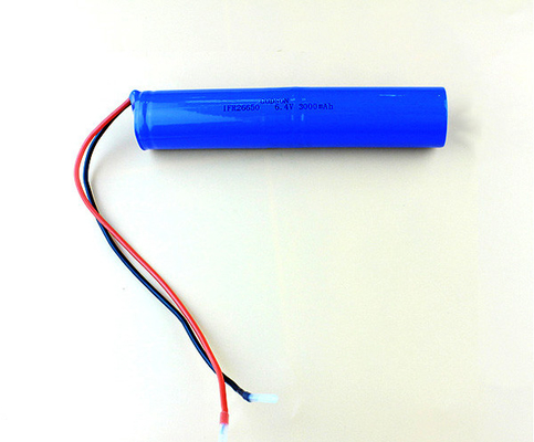 Acil Aydınlatma için LiFePo4 Lityum IFR26650 Pil Paketi 6.4 Volt 3000mAh