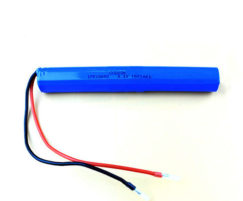 1500mAh Acil Durum Işık Lityum Pil Lityum Demir Fosfat Piller 6.4V