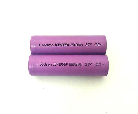 ICR18650 Lityum İyon Pil Acil Durum Işık Pili Çevre Dostu 2500mAh