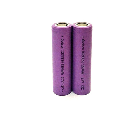 ICR18650 Lityum İyon Pil Acil Durum Işık Pili Çevre Dostu 2500mAh