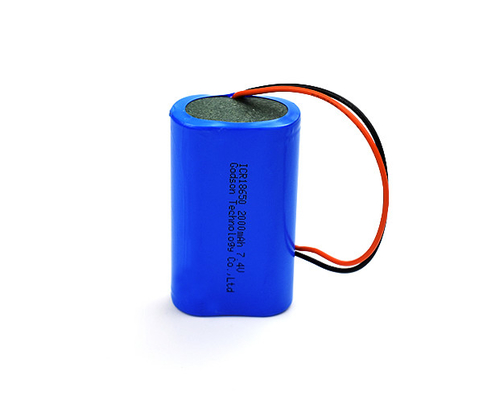ICR 18650 Acil Işık Lityum Pil 2000mAh 7.4 V Çevre Dostu