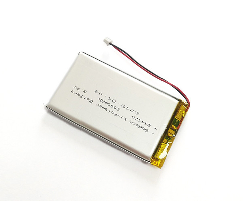 Acil Aydınlatma için 18V Lityum Polimer Pil 614170 2000mAh
