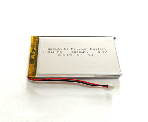 Acil Aydınlatma için 18V Lityum Polimer Pil 614170 2000mAh