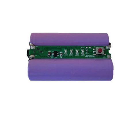 Isıtmalı Jack 7.4 V Li İyon Pil 2200mAh 14.2uA Öz Tüketim