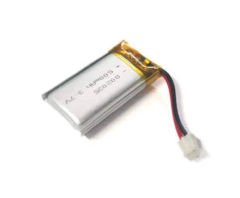 802035 Lityum Polimer Pil 500mAh 3.7V Kararlı Performanslı