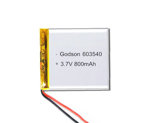 603540 Lityum Polimer 3.7 v 800mAh lityum pil 16g Kararlı Performanslı