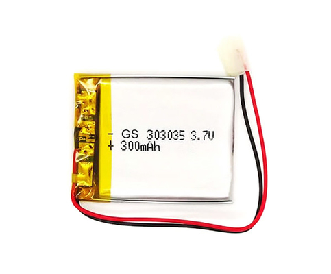 Polimer Lityum İyon Pil Acil Durum Işık Pili 300mAh 3.7V 60 Santigrat
