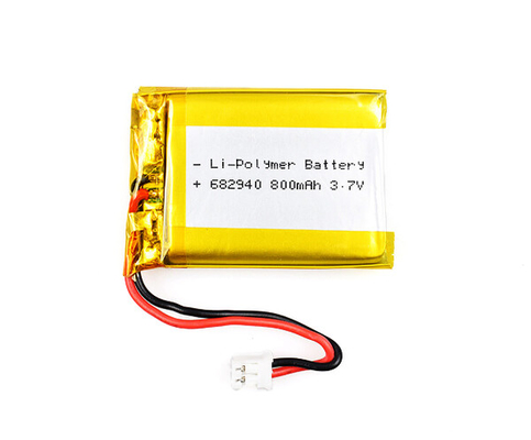 Yüksek Kapasiteli 3,7 V Lityum İyon Piller 16g 800mAh LP682940