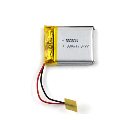 552530 Lityum İyon Pil Acil Durum Işığı 380mAh 3.7V Lipo Paketi