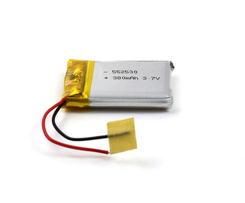 Acil Aydınlatma için 3.7V Lityum Polimer Pil 380mAh Hücre