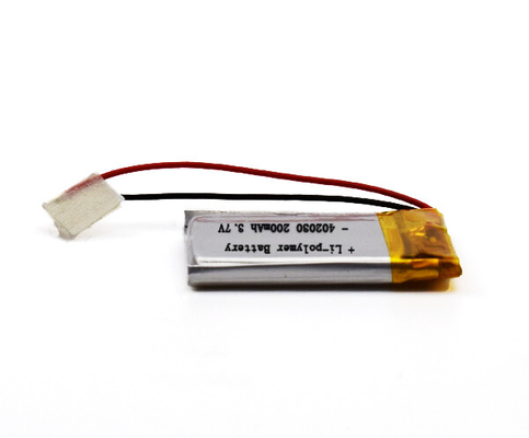 200mAh Lityum İyon Pil Acil Durum Işığı 402030 3.7 Volt 10g