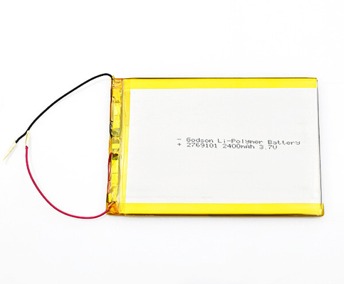 2769101 Lityum İyon Pil Acil Durum Işığı 2400mAh 3.7V Polimer Hücre