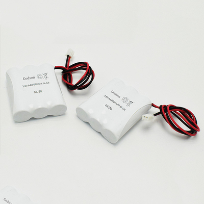 AA900mAh 3.6V Acil Çıkış İşareti Pil Değiştirme NiCd PVC Ceket
