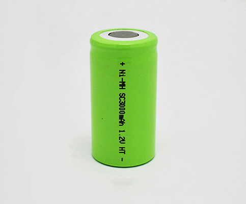 Ni MH Çıkış Hafif Pil Paketi SC3000mAh 1.2V HT Hücreleri 4 Yıl Ömür